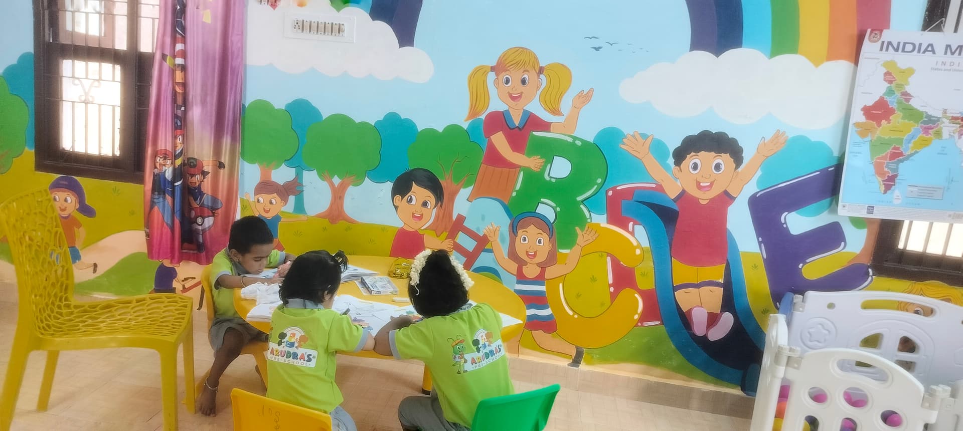 Joyful celebration and milestone event at Arudra Preschool Chennai